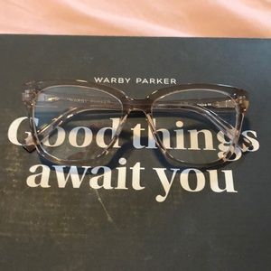 Warby Parker non-rx Francis in rose water.